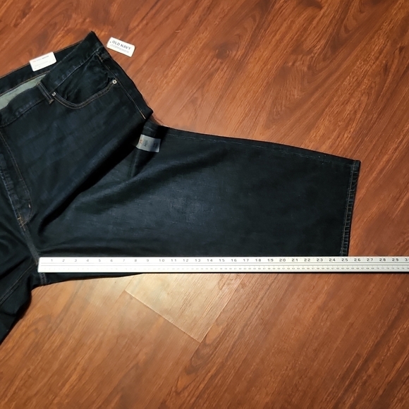 Old Navy Jeans Womens size 26 Crop high rise slouchy straight plus NEW - Picture 11 of 13